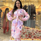Jasmine: Silk Muslin Kurta and Pant Set - INDSIDE